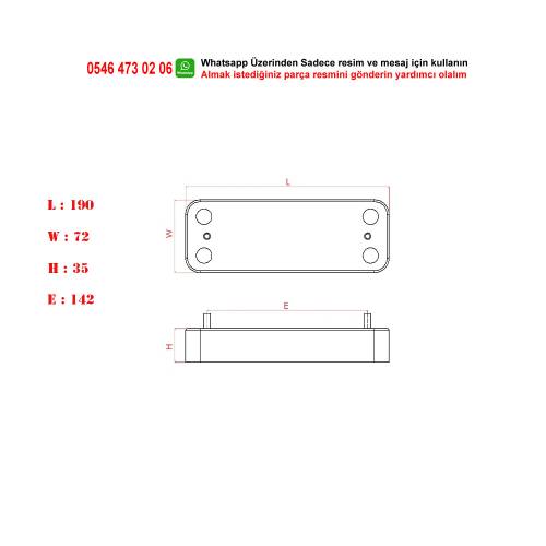 Ariston Egis Kombi Plakalı Eşanjör - 1