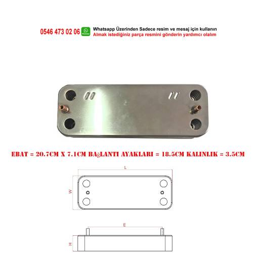 Buderus GB022 Plakalı Eşanjör - 0